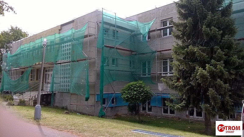 Zateplení objektu školy